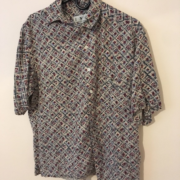 VINTAGE Floral Button Down Shirt - Picture 1 of 3
